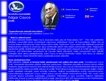 Tablet Screenshot of edgarcayce.fi