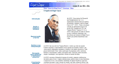 Desktop Screenshot of edgarcayce.com.br